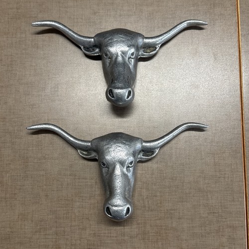 Bruce fox longhorn cattle head - bruce,